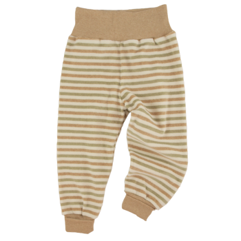 Minimundus baby midjebyxor velour av 100% Coloured by Nature
