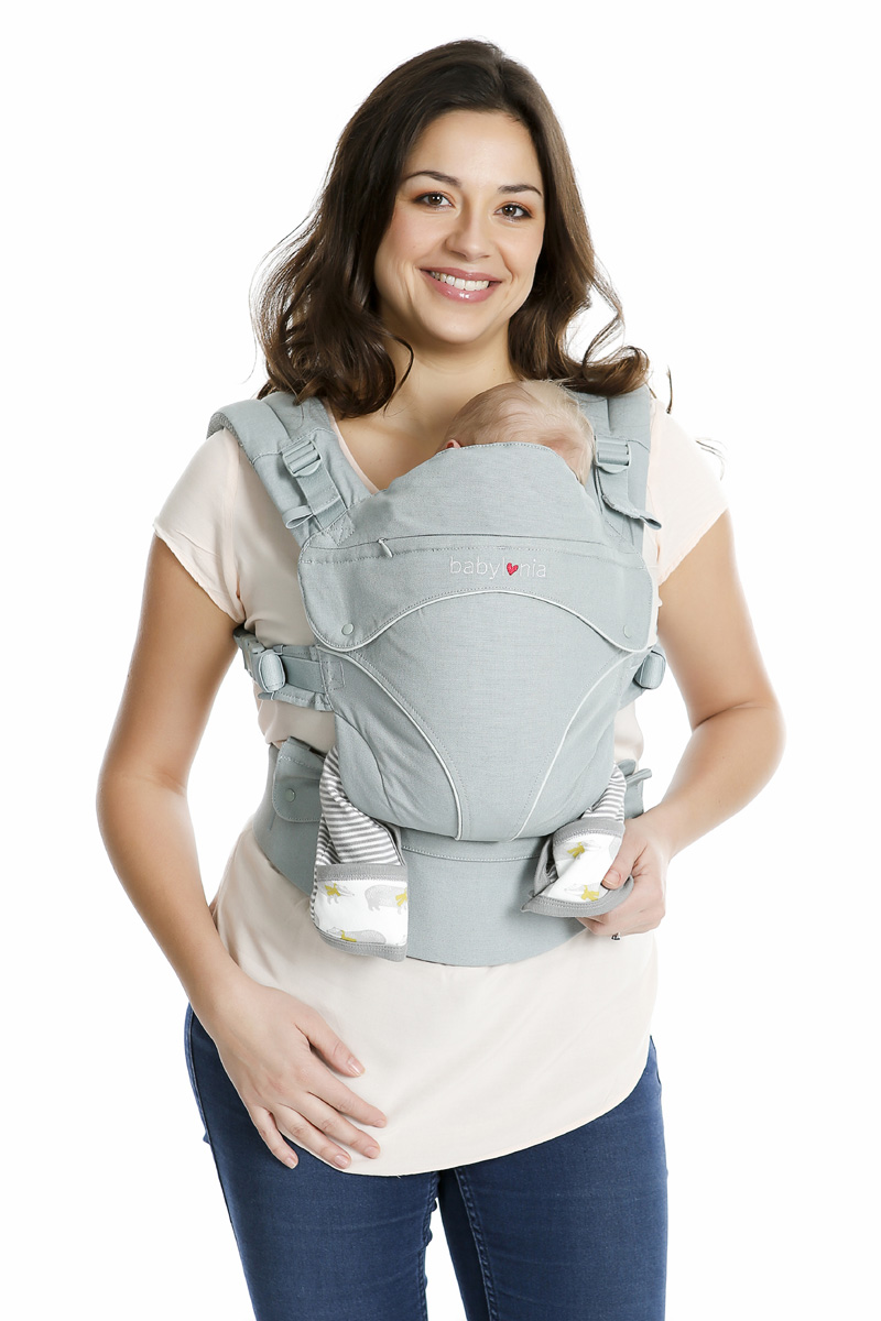 Ekologisk bärsele Flexia ljusgrå Babylonia