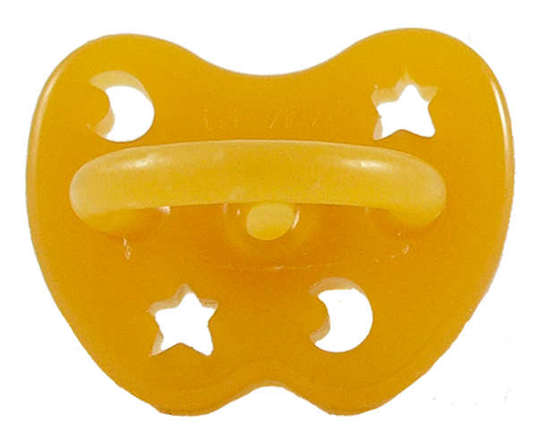 Napp av naturgummi ortodontisk naturell 3-36 mån Heveababy