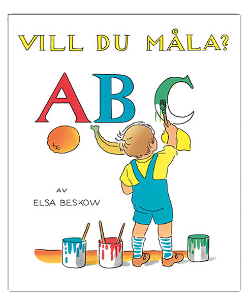 52023 Målarbok Elsa Beskow ABC Målarbok Elsa Beskow ABC