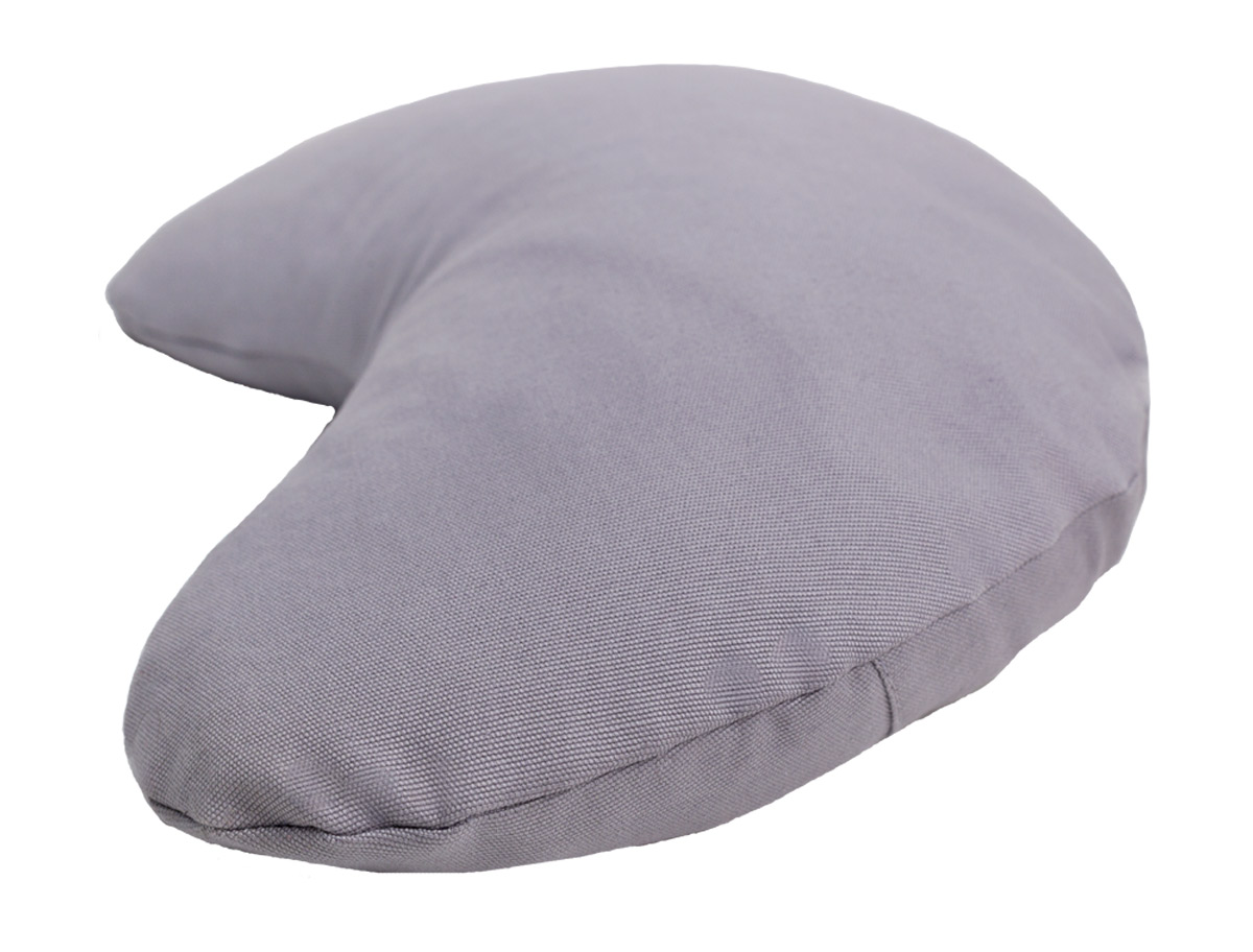 13022 Ekologisk amningskudde, amningspuff fylld med boveteskal grå Ekologisk amningskudde, amningspuff fylld med boveteskal grå