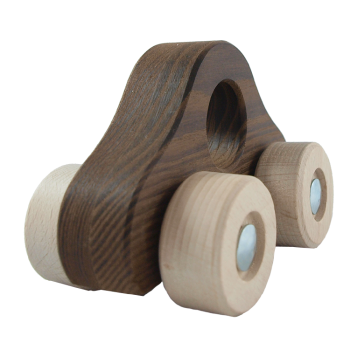 träbil mörk bok/ask GOKI