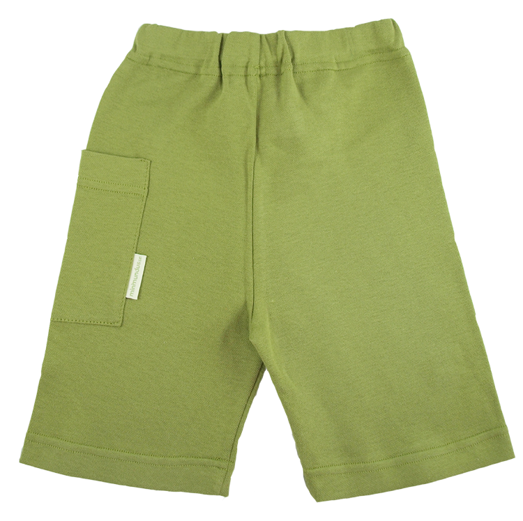 Tim&Teja shorts 100% ekologisk bomull ekologiskt färgad grön