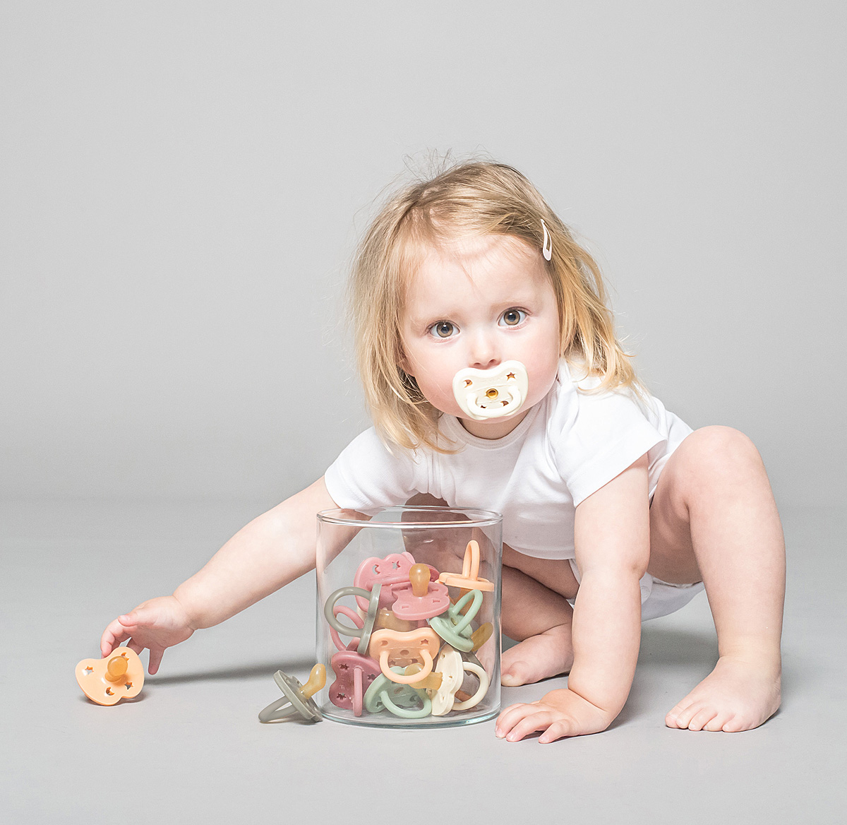 Napp av naturgummi milky white 3-36 mån Hevea