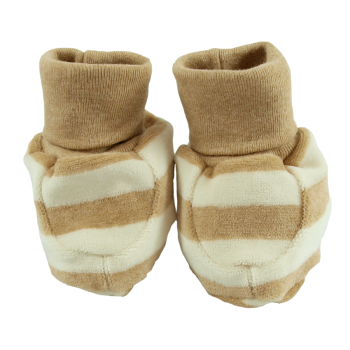 Minimundus tossor av 100% ekologisk bomull velour färgväxande Coloured by Nature brun natur