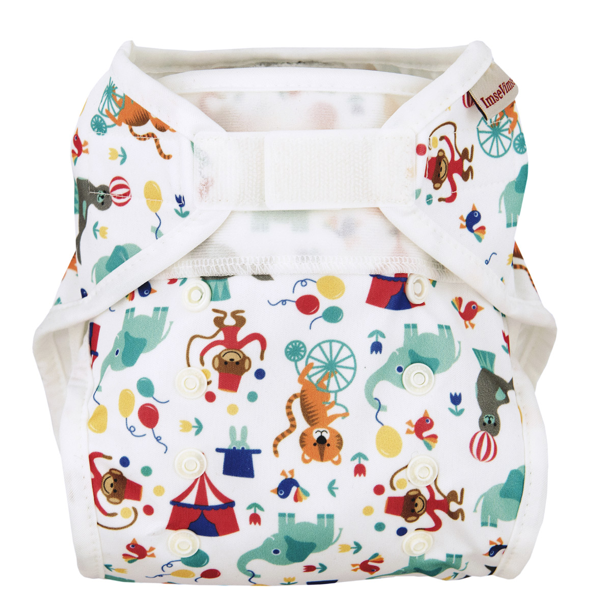 Vimse onesize blöjbyxor PUL-skal Circus