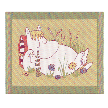 Diskduk Snorkfröken ekologisk bomull Linneväveriet Ekelund