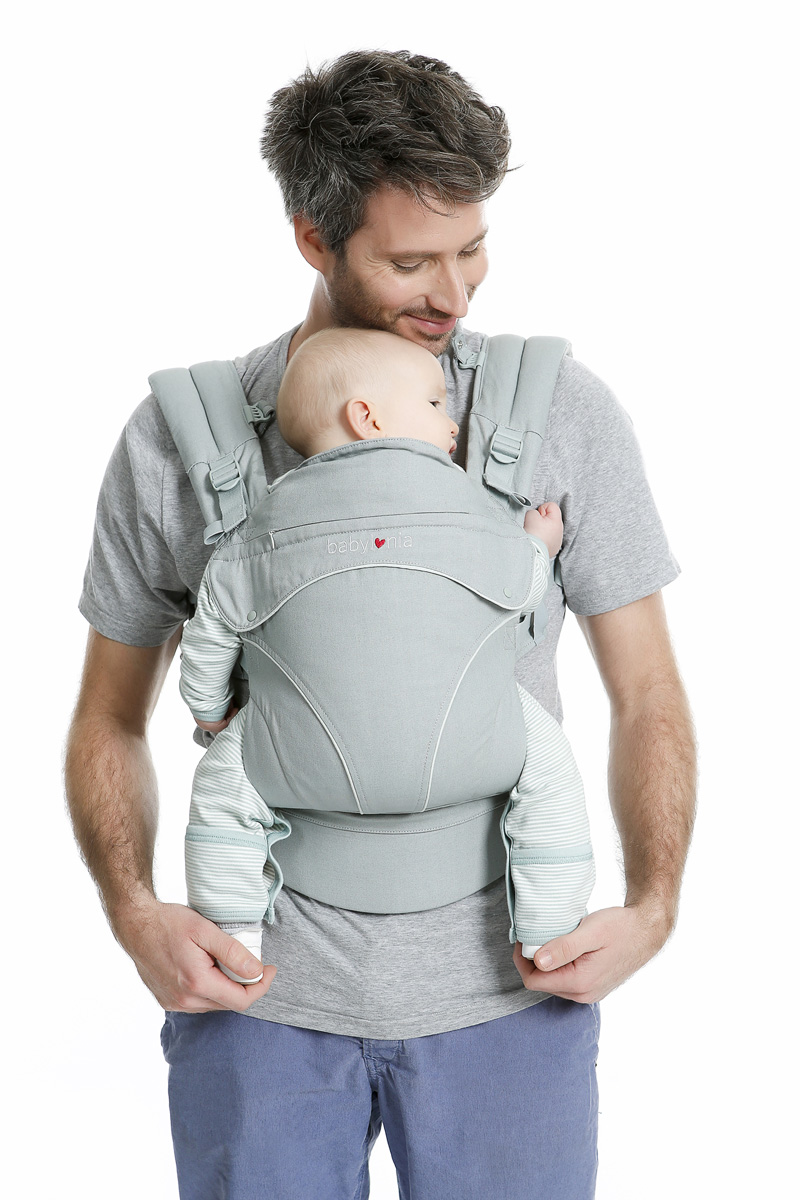 Ekologisk bärsele Flexia ljusgrå Babylonia