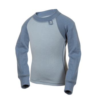Janus Riddar Slitstark ulltröja 100% merinoull blå