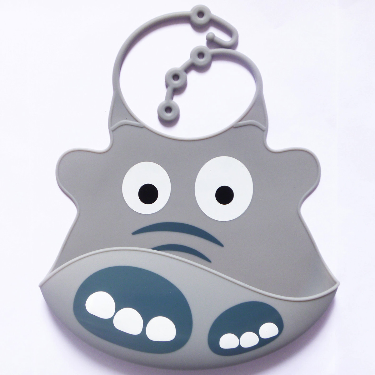 48070 Haklapp av livsmedelsgodkänd silikon Elefant Haklapp av livsmedelsgodkänd silikon Elefant