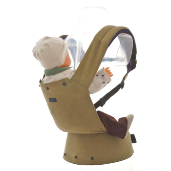 Patapum baby bärsele khaki