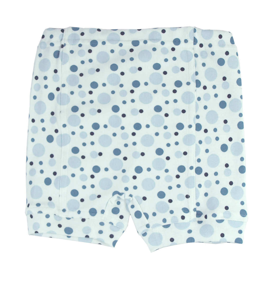 Minimundus boxer 100% ekologisk bomull blå prickar