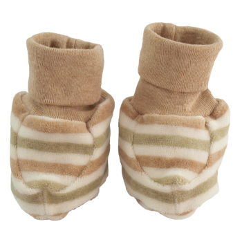 Minimundus tossor av 100% ekologisk bomull velour färgväxande Coloured by Nature grön brun natur