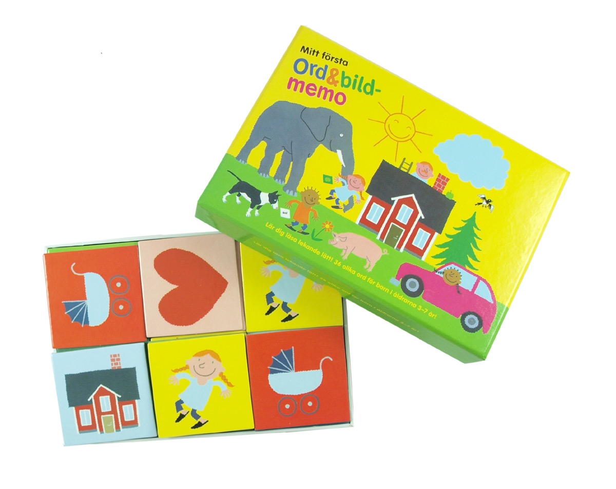 52059 Mitt första ord- och bildmemo 72 kort Mitt första ord- och bildmemo 72 kort