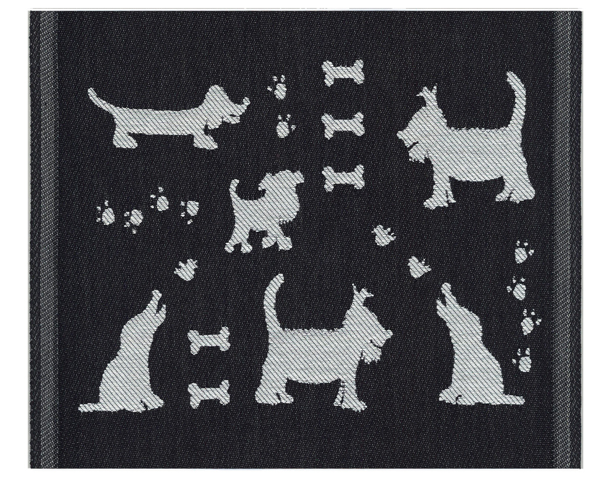 70050 diskduk Hundliv ekologisk bomull/bambu Linneväveriet Ekelund diskduk Hundliv ekologisk bomull/bambu Linneväveriet Ekelund