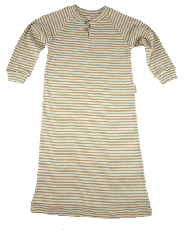 40020 Minimundus nattlinne 100% ekologisk Coloured by Nature bomull grön/brun/natur Minimundus nattlinne 100% ekologisk Coloured by Nature bomull grön/brun/natur