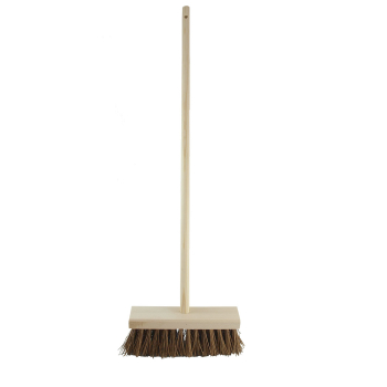 Piassavakvast barn av bokträ