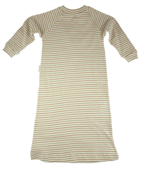 Minimundus nattlinne 100% ekologisk Coloured by Nature bomull grön/brun/natur