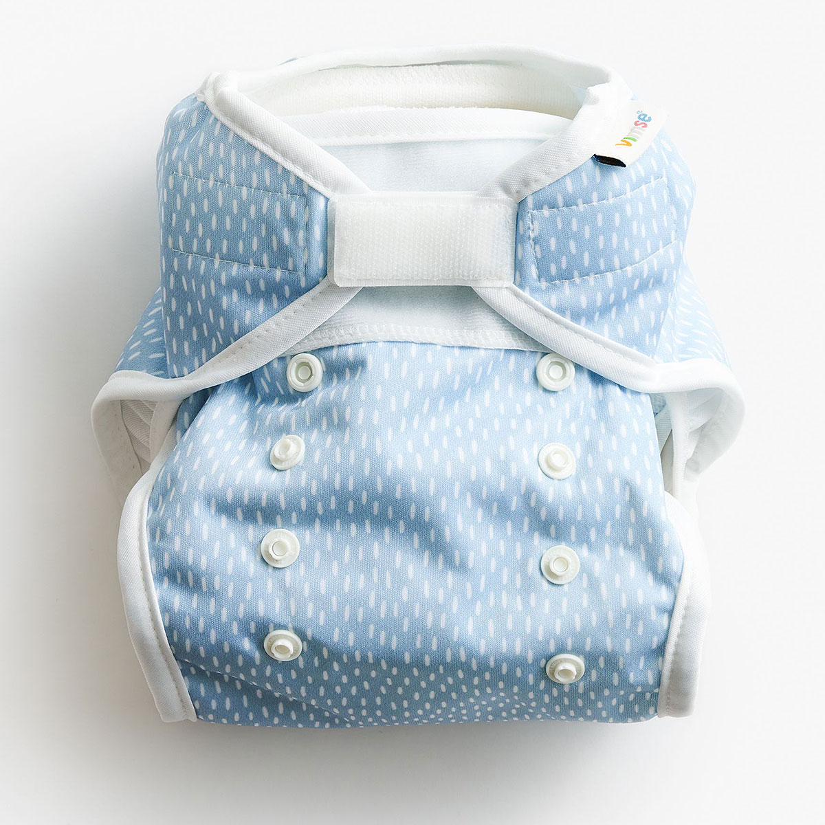 Vimse AI2 onesize PUL-skal blöjbyxa Blue Sprinkle