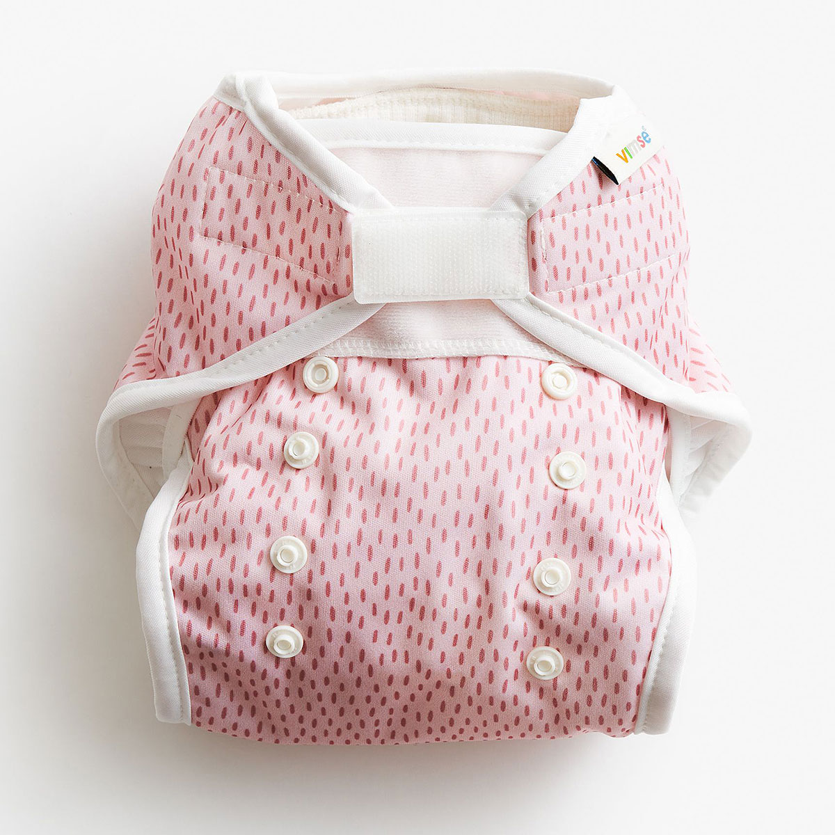 Vimse AI2 onesize PUL-skal blöjbyxa Pink Sprinkle