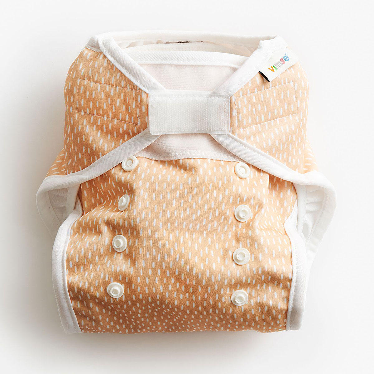 Vimse AI2 onesize PUL-skal blöjbyxa Yellow Sprinkle