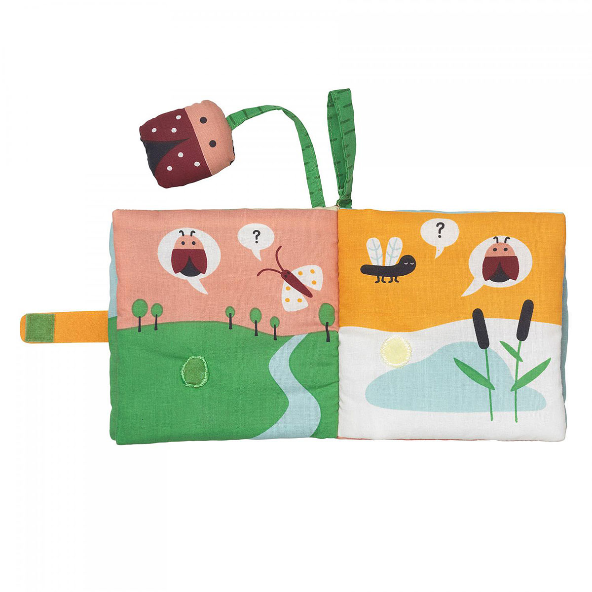 Tygbok Ladybird ekologisk bomull Frank Fischer