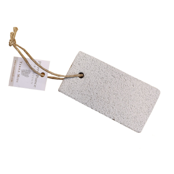 naturlig pimpsten grå