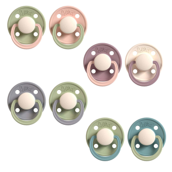 Rebael nappar av naturgummi 2-pack 2 storlekar, flera färger