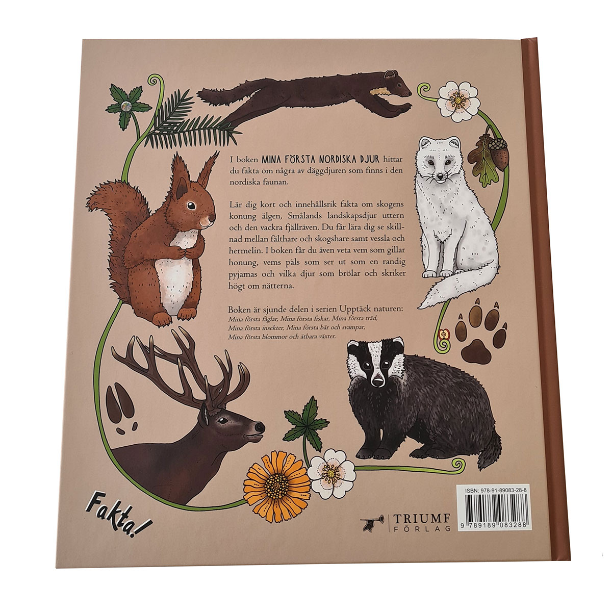 Bok: Mina första nordiska djur 3-6 år Triumf Förlag