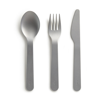 Rostfritt bestick, kompakt för att få plats i matlådan