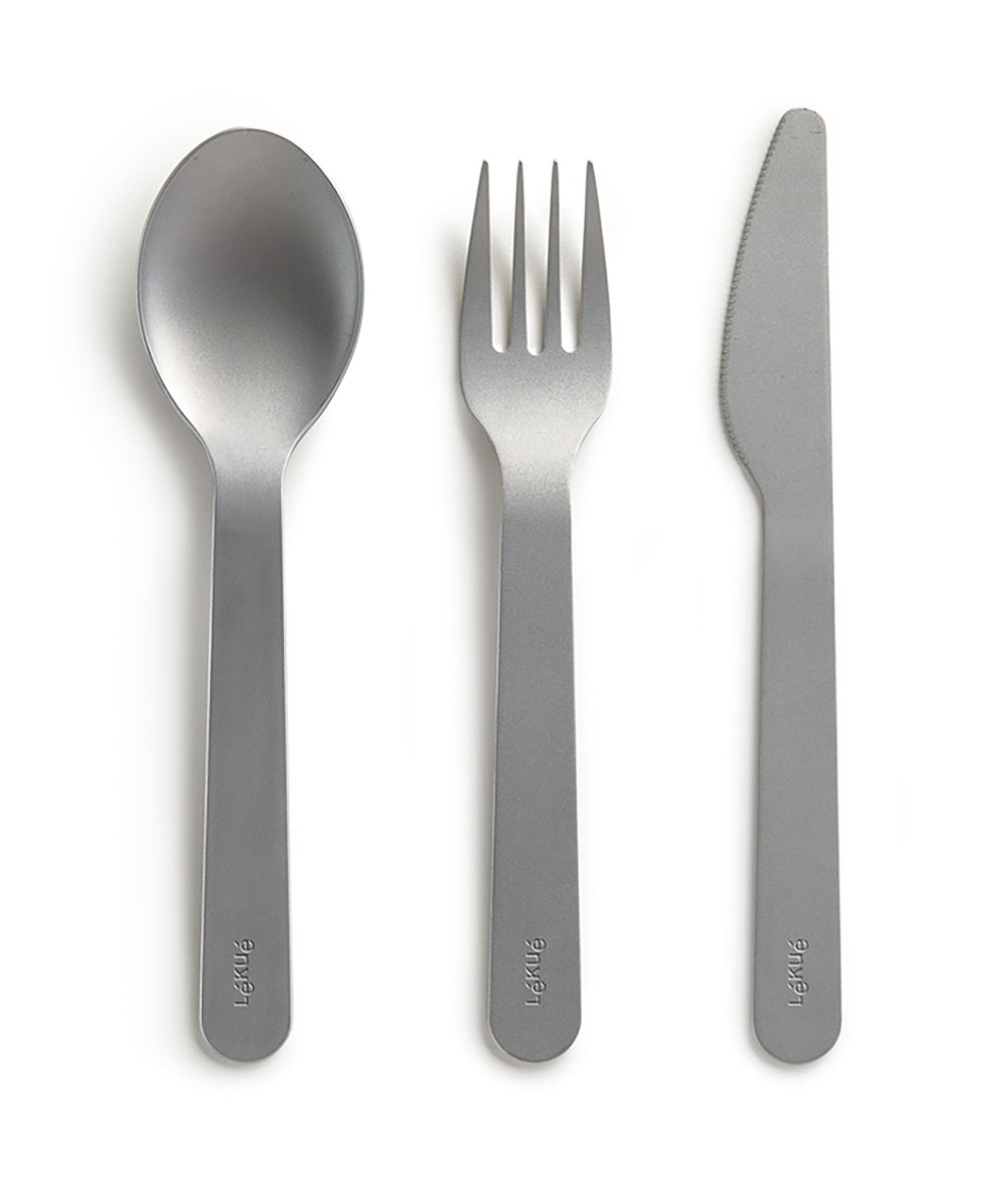 72123 Rostfritt bestick, kompakt för att få plats i matlådan Rostfritt bestick, kompakt för att få plats i matlådan