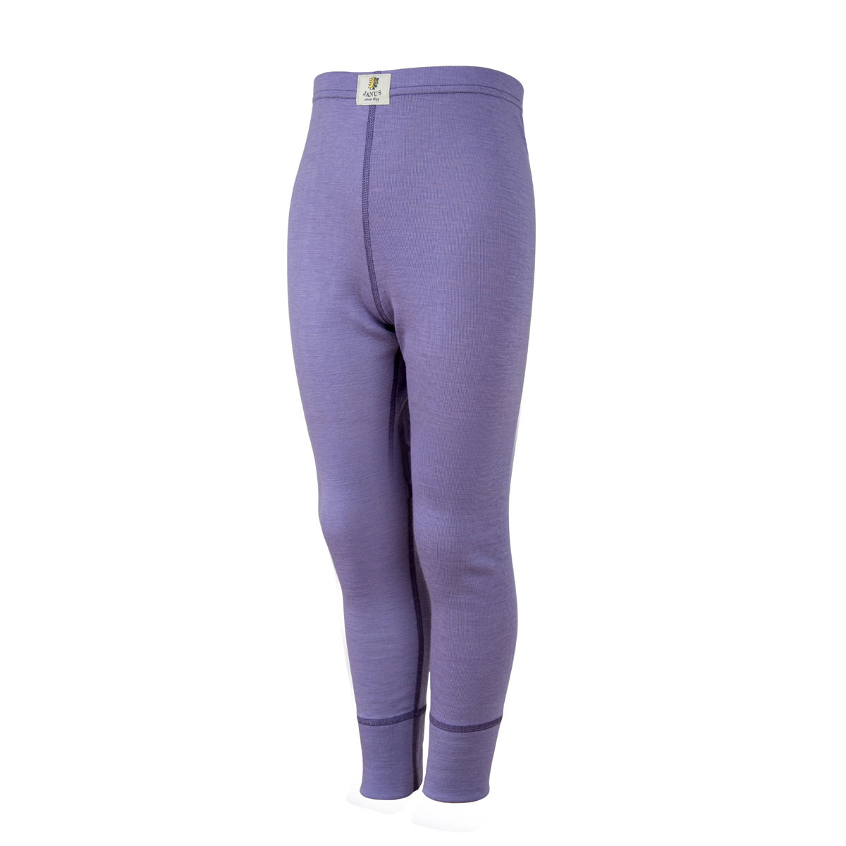 45168 Janus DesignWool junior långkalsonger 100% merinoull lila Janus DesignWool junior långkalsonger 100% merinoull lila