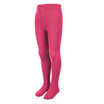 Janus strumpbyxor merinoull barn hallonröda