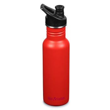 KleanKanteen vattenflaska rostfritt stål 532 ml Tiger Lily orange