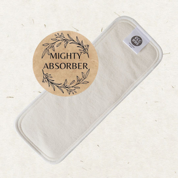 Eco Mini högabsorberande blöjinlägg av hampa/bomull