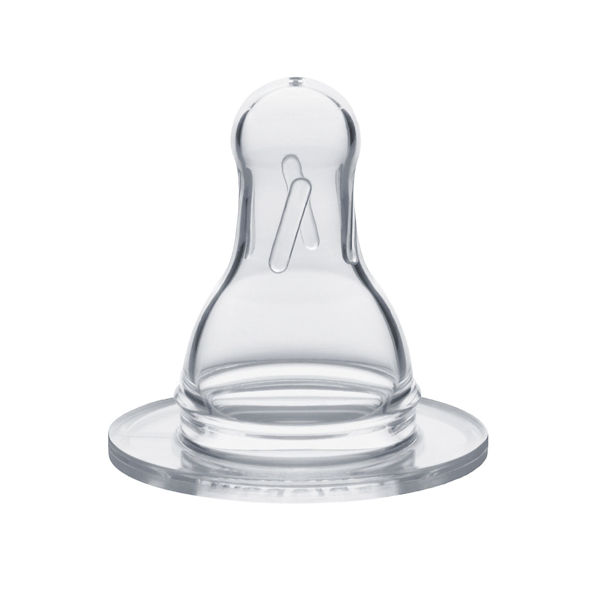 flasknapp 2-pack silikon för bröstmjölk, 2 olika flöden