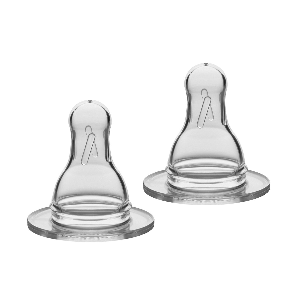 22104 flasknapp 2-pack silikon för bröstmjölk, 2 olika flöden flasknapp 2-pack silikon för bröstmjölk, 2 olika flöden