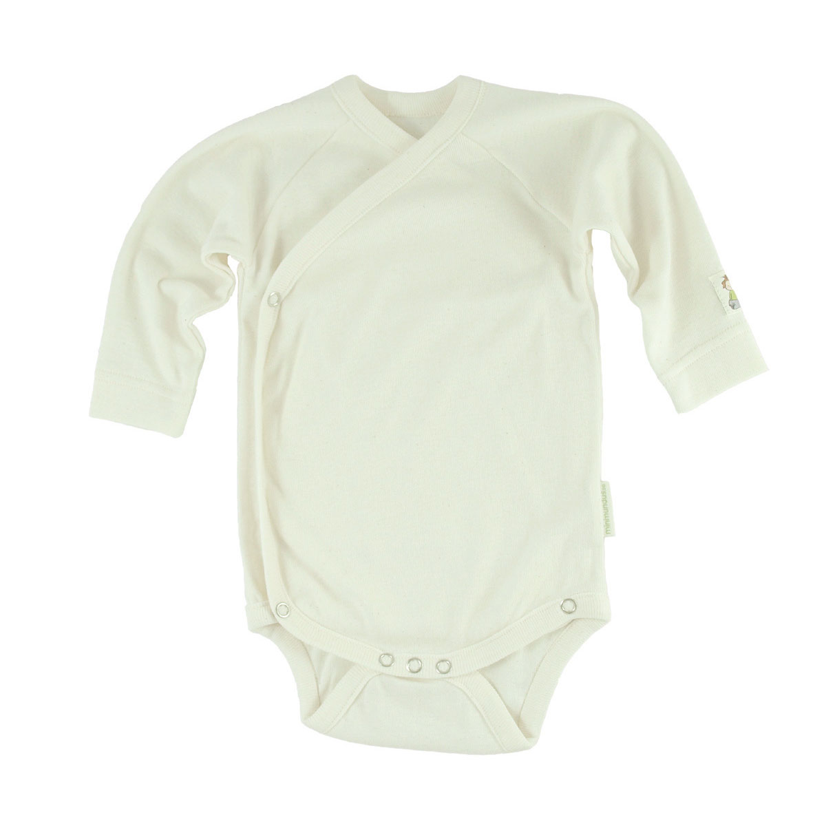 40107 Minimundus omlottbody 100% ekologisk bomull naturvit Minimundus omlottbody 100% ekologisk bomull naturvit