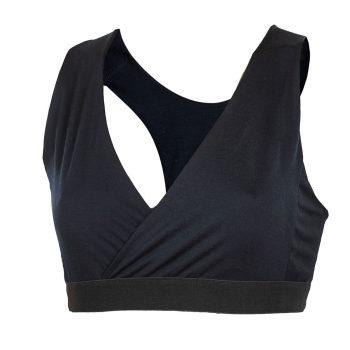 Amningsbh Janus BW LightWool, svart