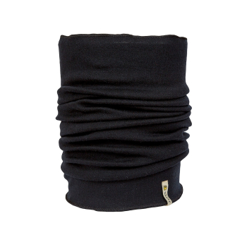 Janus tubhalsduk vuxen 100% merinouoll mjuk och stretchig svart