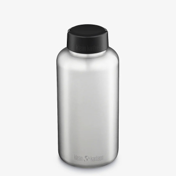 Klean Kanteen vattenflaska återvunnet rostfritt stål 1900 ml Wide skruvkork med ögla