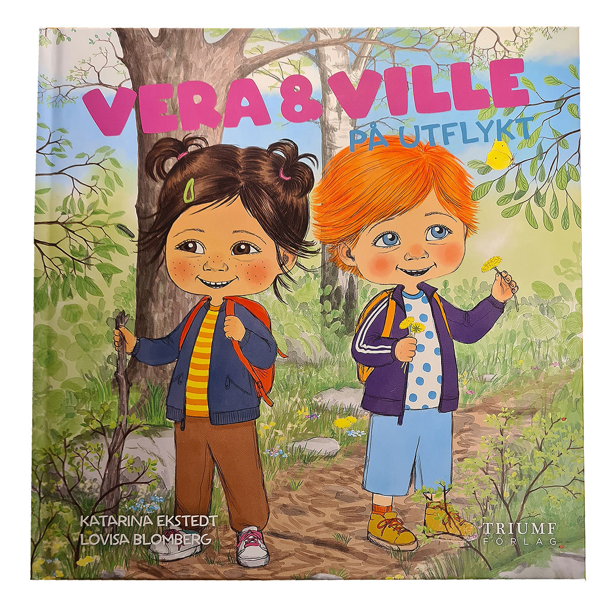52122 Bok Ville & Vera på utflykt, Svanenmärkt Triumf förlag Bok Ville & Vera på utflykt, Svanenmärkt Triumf förlag