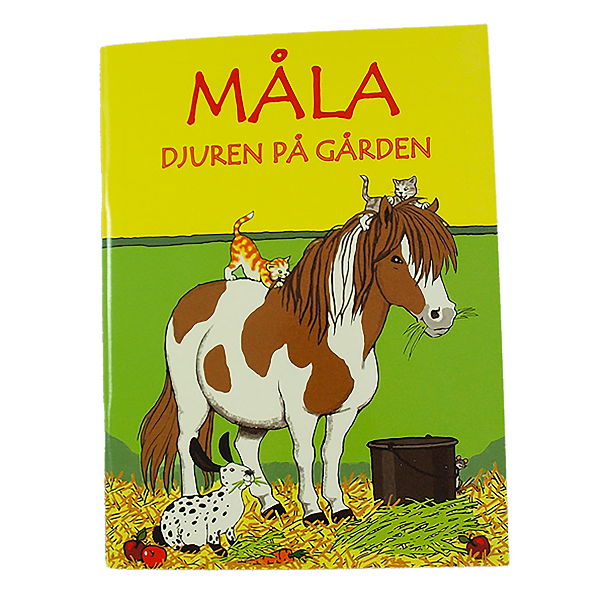 52036 Målarbok Djuren på gården 16 bilder Målarbok Djuren på gården 16 bilder