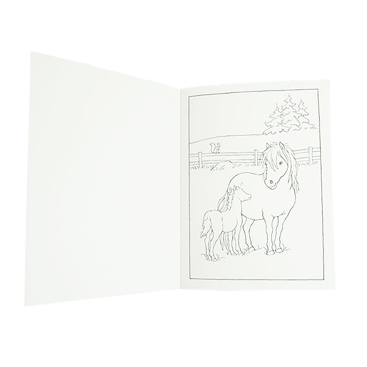 Målarbok Djuren på gården 16 bilder